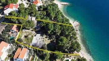 Superbes terrains en 1ère ligne à Nemira, Omis 