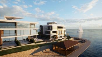 Luxury new building in the first line to the sea in Privlaka, Zadar 