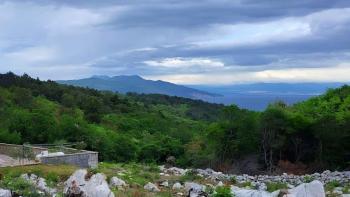 Urban land in Rabac, Labin, 800 m from the sea, for sale 