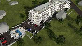 New 2-bedroom apartment in a luxury complex with pool in Seget Donji, for sale 