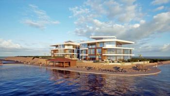 Lux penthouse on the 1st line to the sea in Zadar area, for sale 