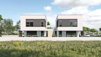 New semi-detached villas in Medulin, for sale 