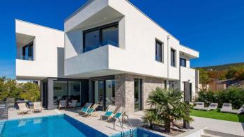 Beautiful modern villa in Kostrena - on millionaires street 