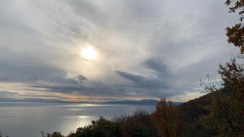 Building land in Lovran with sea view 