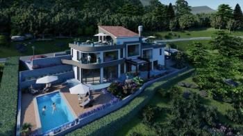 Modern villa in Medveja with great sea views and perfect price 