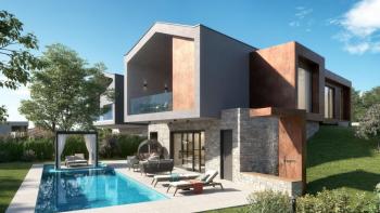 Extravagant designer villa with swimming pool in Porec outskirts 