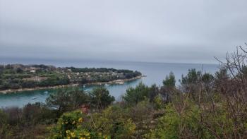 Building land for sale with open sea views in Sveta Marina near Rabac just 150 m from the sea 