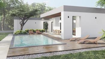 New villa of modern outlook for sale in Labin area 