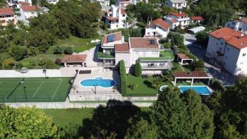 Villa in Pobri, Opatija  with tennis terrain and swimming pool 