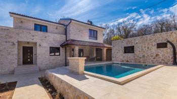 Beautiful stone villa with swimming pool in Dobrinj on Krk peninsula (island) 