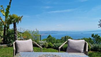 Maison avec vue imprenable sur la mer à Bregi, Matulji 