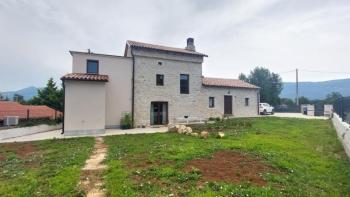 Beautiful stone house in Krsan with a view of Učka 