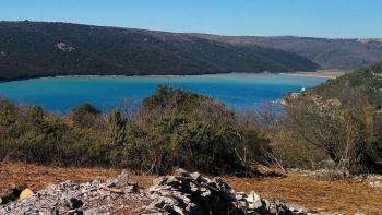 Baugrundstück mit Meerblick in der Gegend von Rabac 