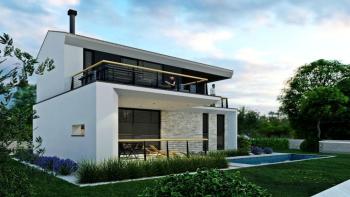 Villa in Labin area under construction - modern simplicity 