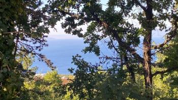 Terrain urbain avec vue sur la mer à Kostrena, Sainte Lucie 