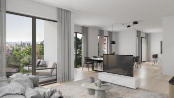 Nouvel appartement luxueux de 3 chambres avec jardin à Zagreb, Srebrnjak 