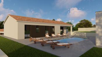 Villa with swimming pool in Kršan, reasonable price 