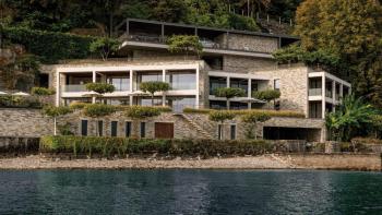 Modern villa of fantastic panoramic glazing on the 1st line on Opatija riviera 