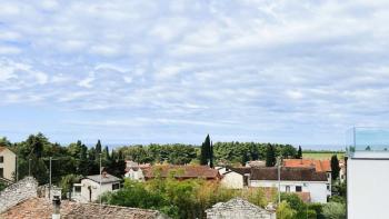 Spacious apartment with a beautiful view of the sea in Istrian Novigrad! 