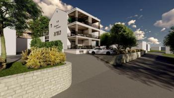 New apartment in a modern residence in Seget, Trogir area, 100 meters from the sea 