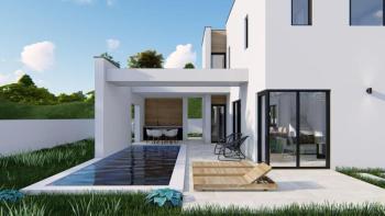 Modernly designed villa with swimming pool in Barbat 