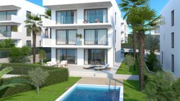 New luxury complex of apartments on Ciovo, Trogir area 