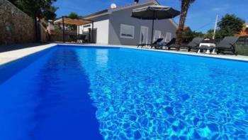 Villa with swimming pool in Garica, Vrbnik, on Krk island  