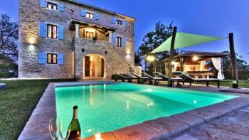 Wonderful home in Umag, stone beauty with swimming pool 