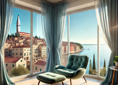 Luxury hotel in Rovinj in Hotel Grand Park area, 250m from the sea, for sale 