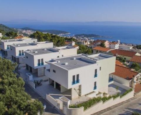 Quatre villas super modernes avec piscines sur la Riviera de Makarska avec vue panoramique sur la mer - pic 2