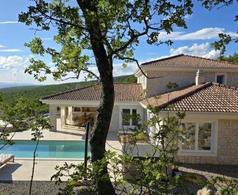 Luxury stone villa with heated swimming pool in Jadranovo - pic 21