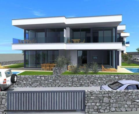 Modern semi-detached villa in Malinska on Krk island - pic 9