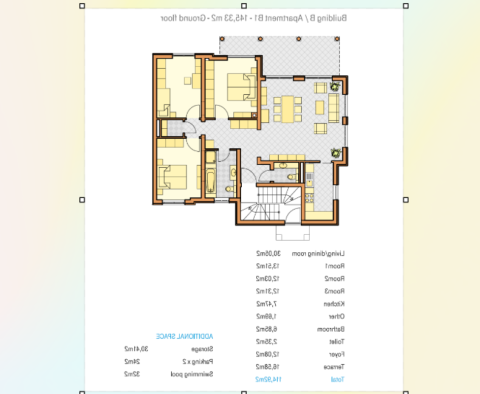 Kiváló apartmanok 5***** zárt komplexumban úszómedencékkel és egyedi, elszigetelt strand mellett - 1. vonal a tengerhez - pic 39