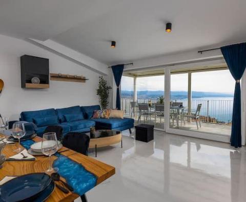 Wohnung in Bregi, Opatija mit Panoramameerblick und Swimmingpool - foto 9