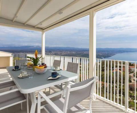 Wohnung in Bregi, Opatija mit Panoramameerblick und Swimmingpool - foto 12