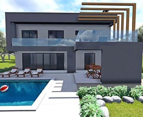 Villa with swimming pool under construction in Labin area - pic 5