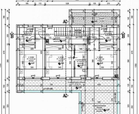 Villa úszómedencével, építés alatt Labin környékén - pic 7