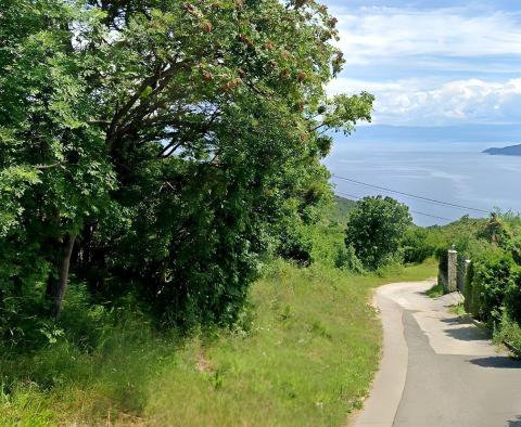 Urbanized land with a view of the picturesque horizon of the Kvarner Bay in Brsec - pic 3