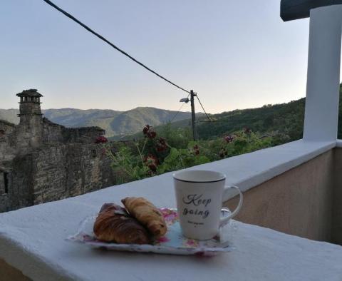 Belle maison en pierre avec une vue magnifique dans la région de Buzet, à vendre - pic 4