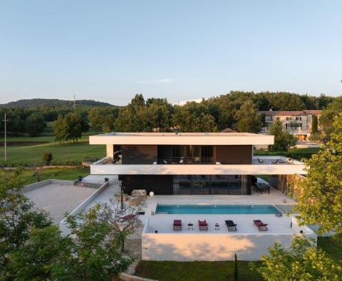 Modern dizájner villa Grožnjanban, eladó - pic 4