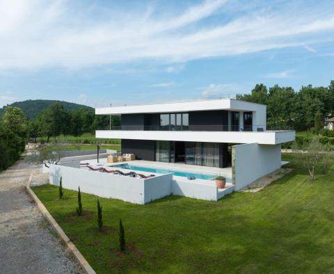 Modern dizájner villa Grožnjanban, eladó - pic 5