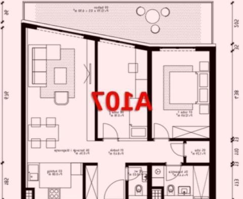 Luksusowy apartament 75m2, nowy budynek 800m od morza w Porec, na sprzedaż - pic 11