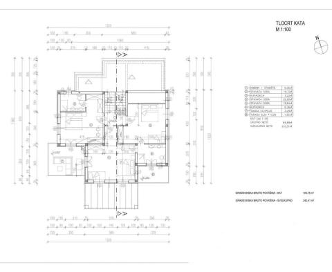 Villa nouvellement construite avec piscine à débordement, parking souterrain privé et vue fantastique sur la mer à Porec, à vendre - pic 56