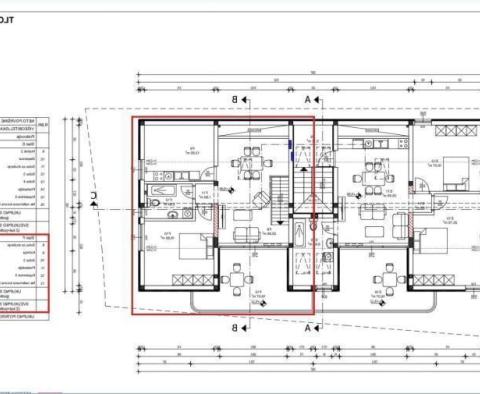 Dvoupatrový penthouse se střešní terasou a výhledem na moře v Rovinji - pic 14