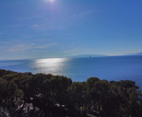 Két építési telek két épület számára 90 m-re a tengertől, panorámás kilátással a tengerre Costabella, Bivio - pic 3