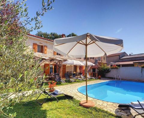 A beautiful stone villa with a swimming pool in the middle of Istria in Gracisce, for sale - pic 2