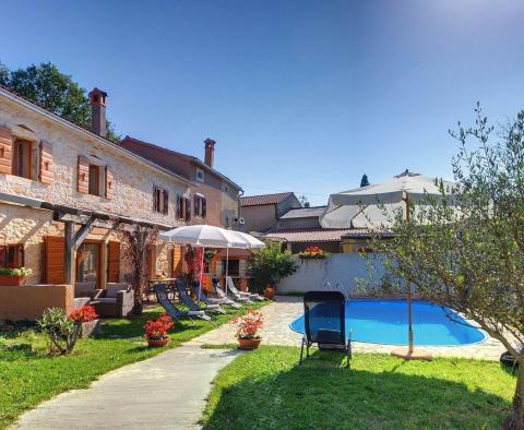 A beautiful stone villa with a swimming pool in the middle of Istria in Gracisce, for sale - pic 13