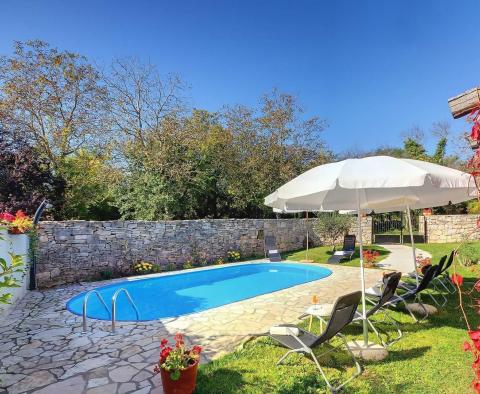 A beautiful stone villa with a swimming pool in the middle of Istria in Gracisce, for sale - pic 15