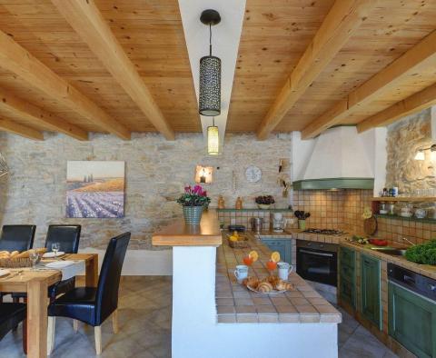 A beautiful stone villa with a swimming pool in the middle of Istria in Gracisce, for sale - pic 26