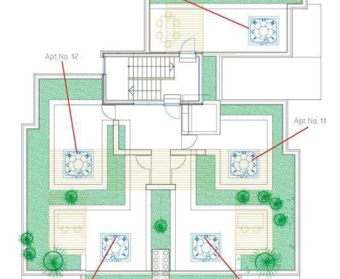 Neubau, Luxuswohnung im Zentrum von Opatija mit Dachterrasse und Panoramablick auf das Meer, Garage, Terrasse, zu verkaufen - foto 20